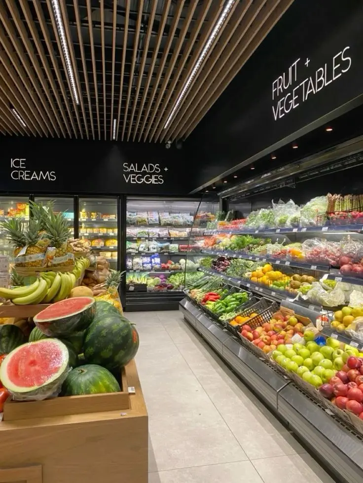Intérieur boutique Auchan